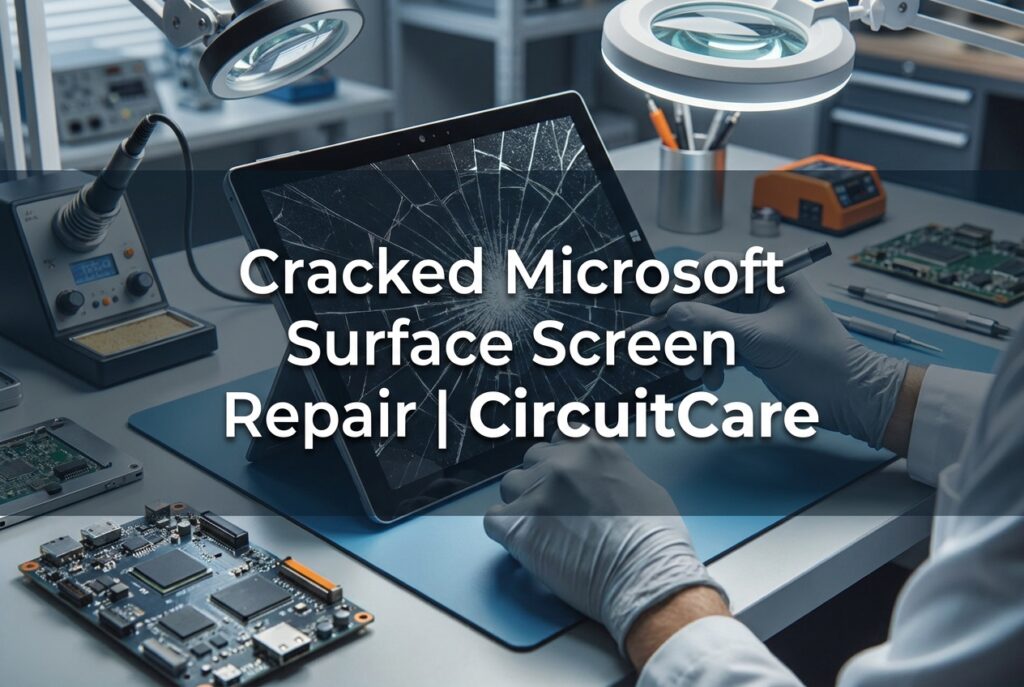 Imagen ilustrativa del artículo: Cracked Microsoft Surface Screen Repair